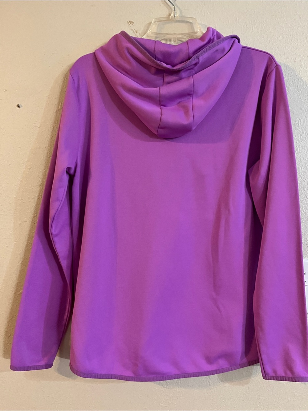 Under Armour Lavender Pullover Hoodie with White L - Picture 2 of 4